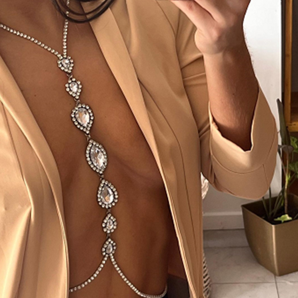 Body Jewelry Necklace - Модное сексуальное ожерелье в виде капли