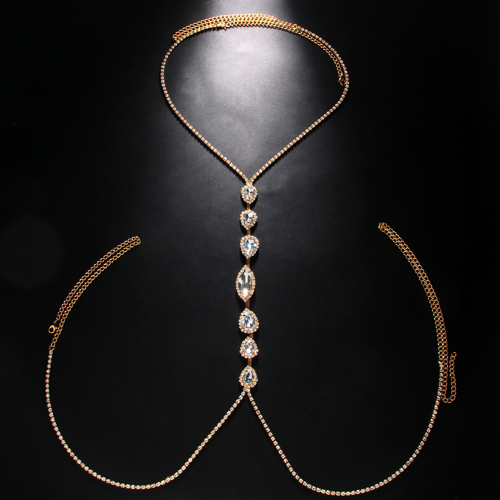 Модное сексуальное ожерелье в  – обзор и цена Body Jewelry Necklace