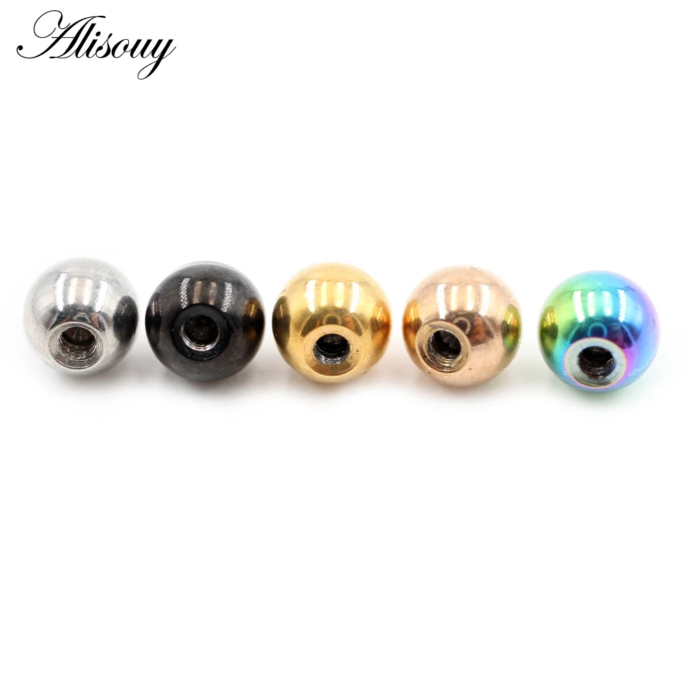 2 штуки, 14G/16G, циркон, нерж – обзор и цена Body Jewelry Replacement Ball