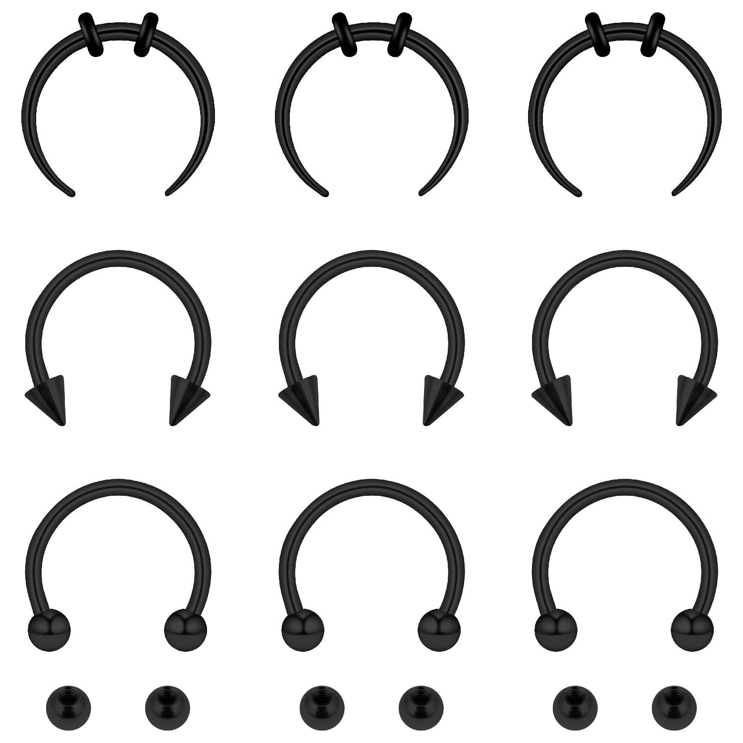 15 шт набор септум носа кольца – обзор и цена Body Jewelry Replacement Ball