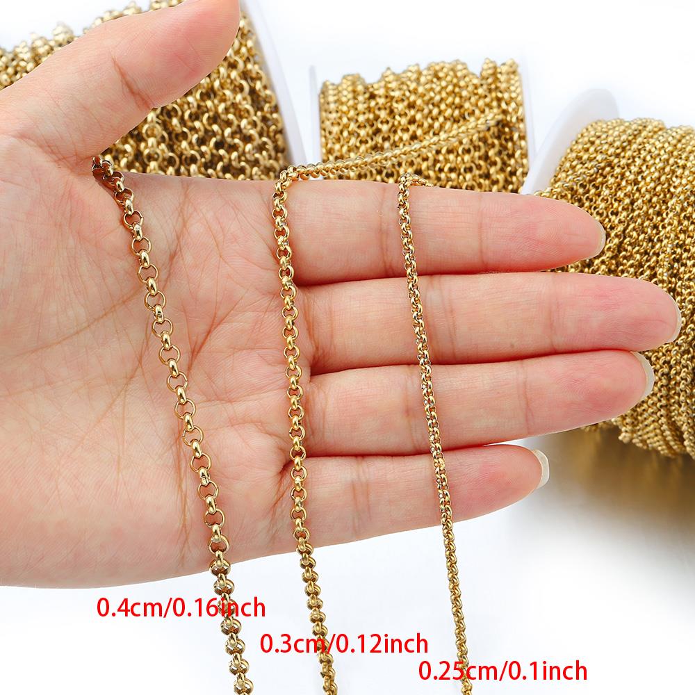 1 метр цепочки из нержавеющей  – обзор и цена Body Jewelry Necklace