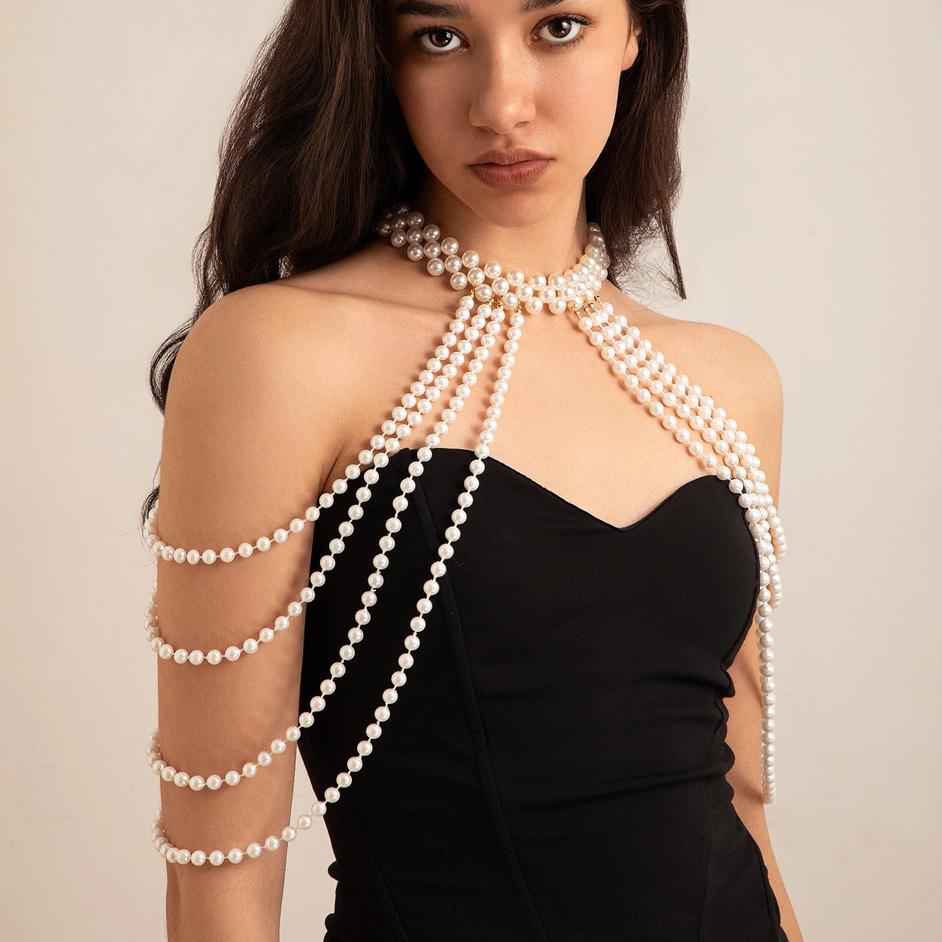 Свадебная цепочка на плечо с и – обзор и цена Body Jewelry Necklace