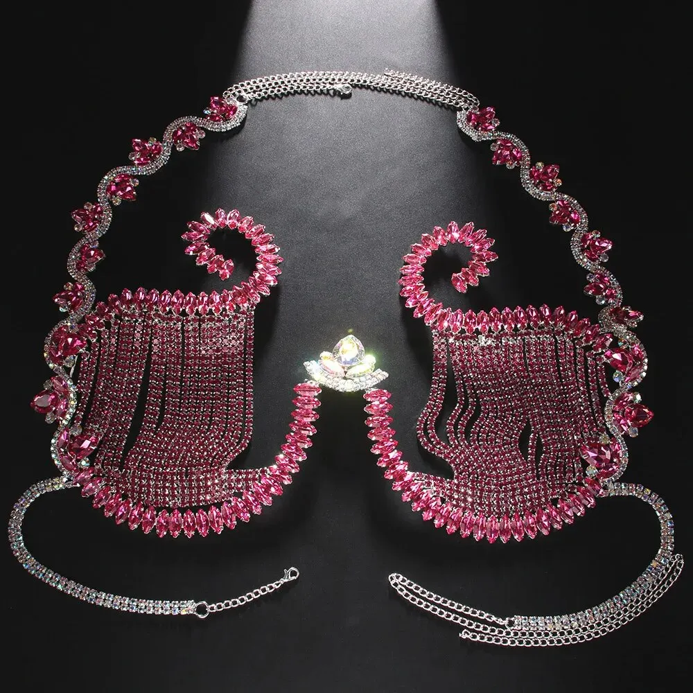Женский бюстгальтер с кристалл – обзор и цена Body Jewelry Retainers
