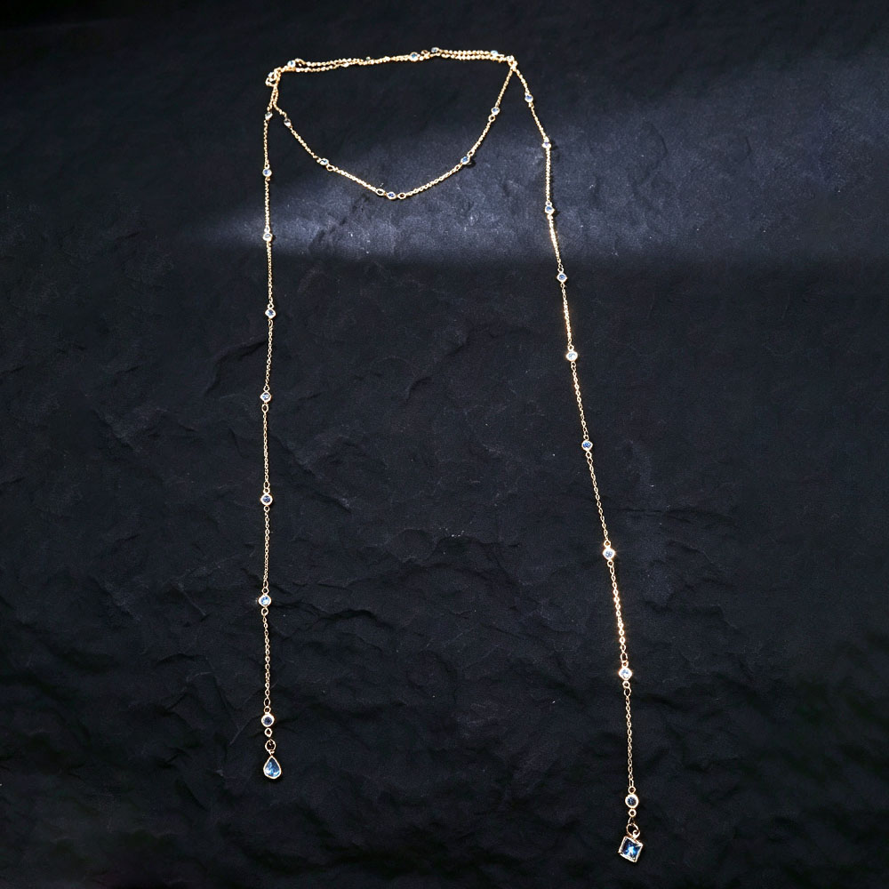 Новое модное элегантное колье- – обзор и цена Body Jewelry Necklace