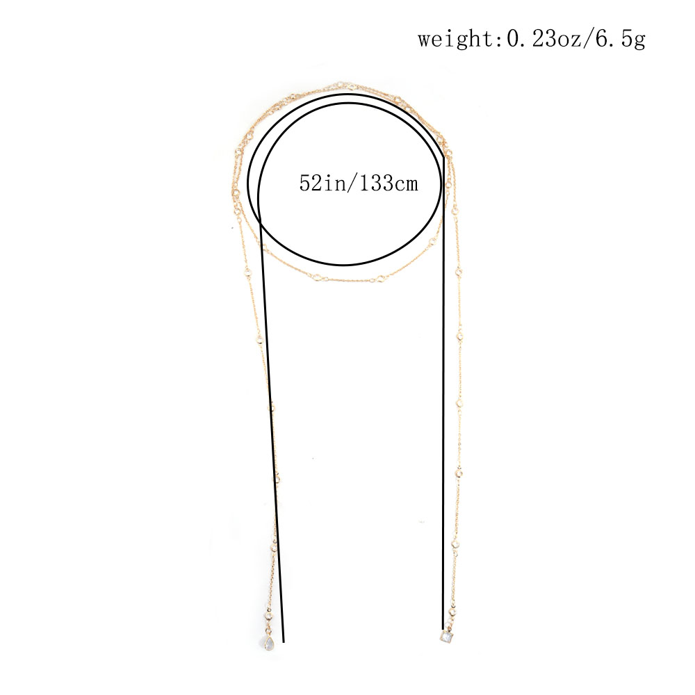 Новое модное элегантное колье- – обзор и цена Body Jewelry Necklace