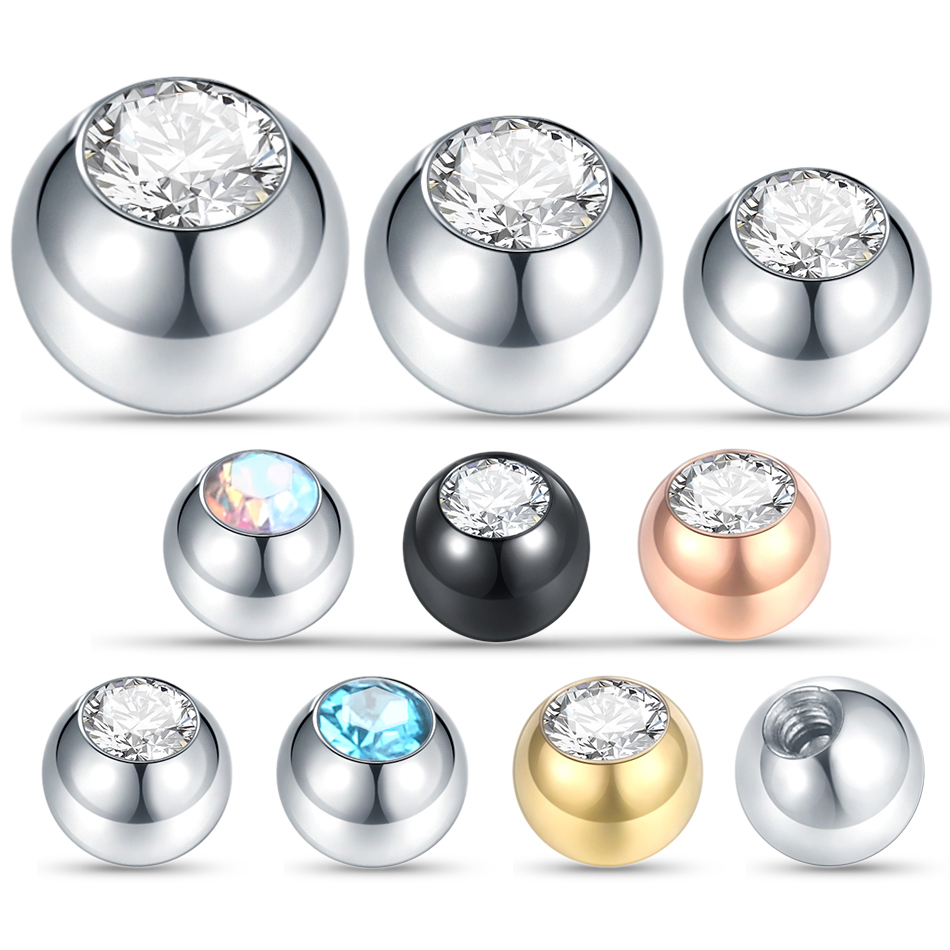 Шарики для пирсинга из стали с – обзор и цена Body Jewelry Replacement Ball