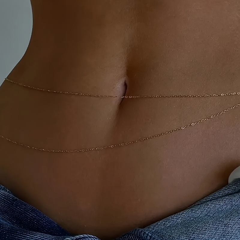 Двухслойный золотой металличес – обзор и цена Body Jewelry For You